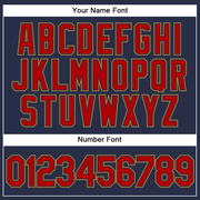 Custom Navy Red-Old Gold Authentic Sleeveless Baseball Jersey