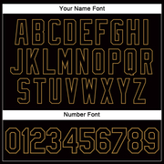 Custom Women's Black Black-Old Gold V-Neck Cropped Baseball Jersey