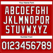 Custom Women's Red White-Black V-Neck Cropped Baseball Jersey