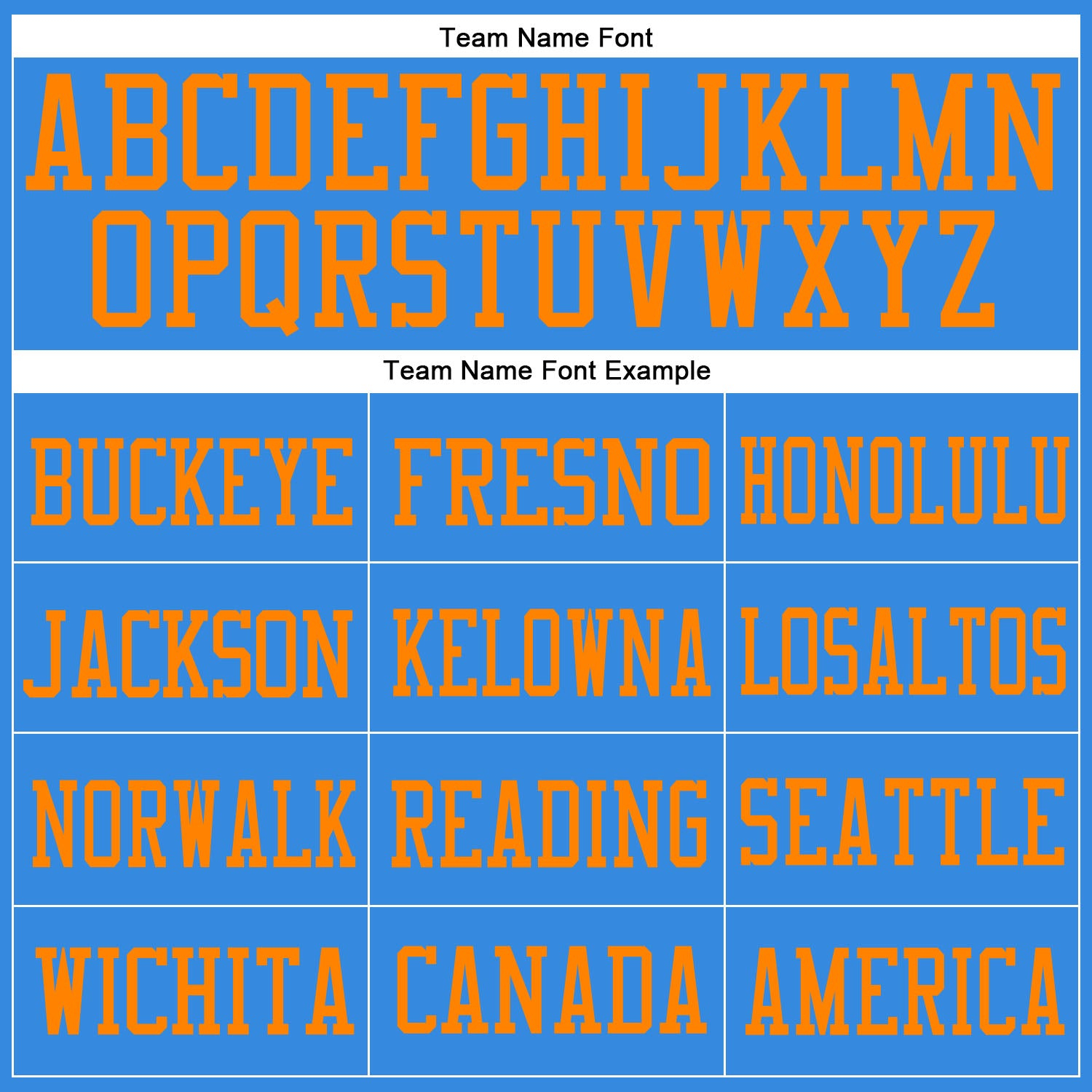 Custom Powder Blue Bay Orange Mesh Authentic Football Jersey