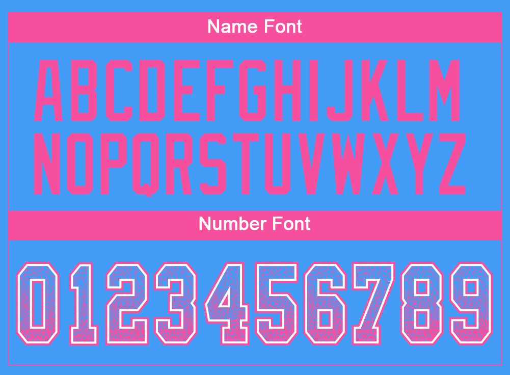 Custom Powder Blue Pink-White Mesh Drift Fashion Football Jersey