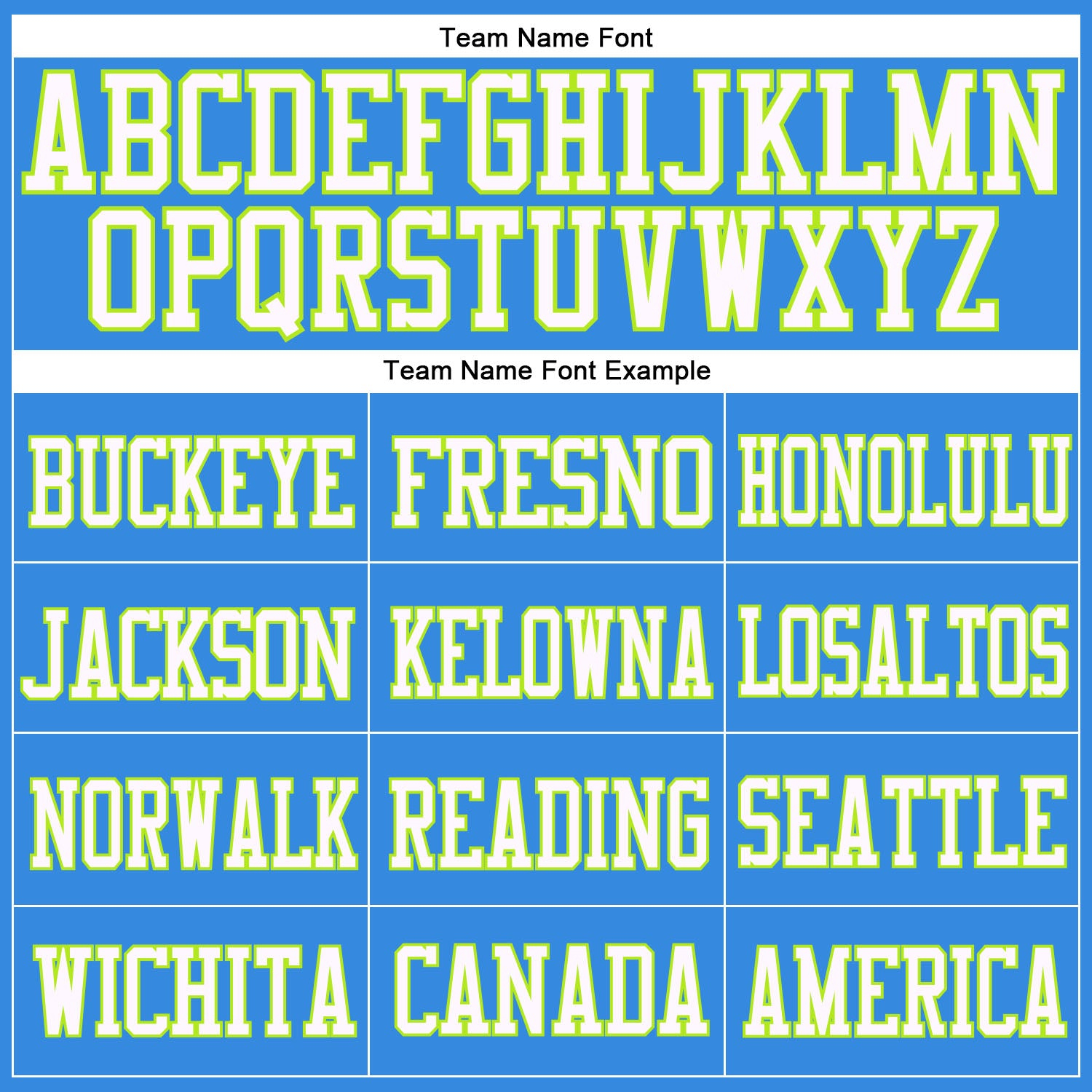 Custom Powder Blue Neon Green-White Mesh Authentic Football Jersey