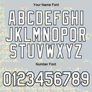 Custom Silver White-Black 3D Pickleball Paddles Balls Floral Performance T-Shirt