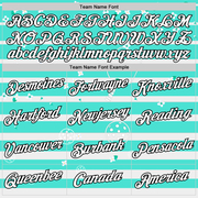 Custom Green White-Black 3D Pickleball Paddles Balls Floral Performance T-Shirt