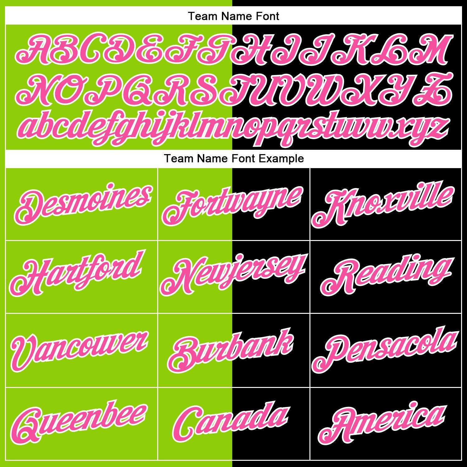 Custom Black Pink-Neon Green Split Fashion Performance T-Shirt