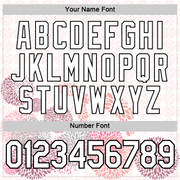 Custom White Black 3D Pickleball Paddles Balls Floral Performance T-Shirt