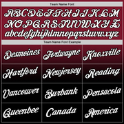 Custom Crimson White-Black Fade Fashion Performance T-Shirt