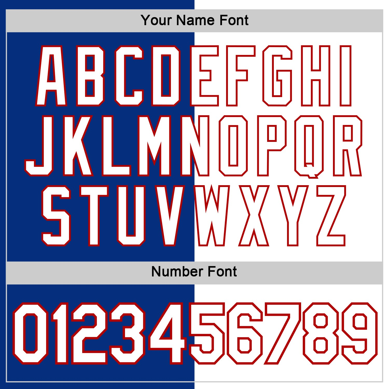 Custom Royal White-Red Split Fashion Performance T-Shirt