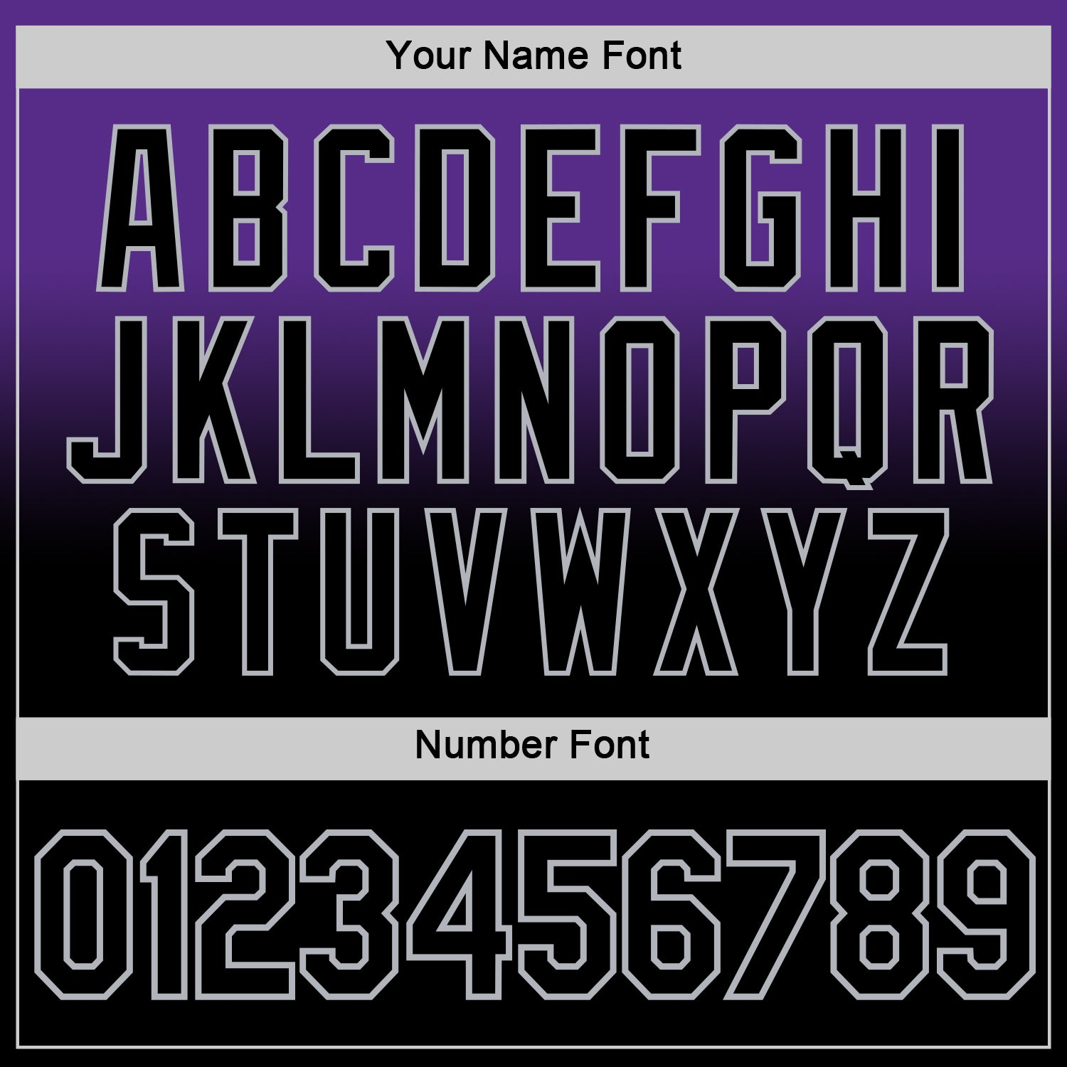 Custom Purple Black-Gray Fade Fashion Performance T-Shirt