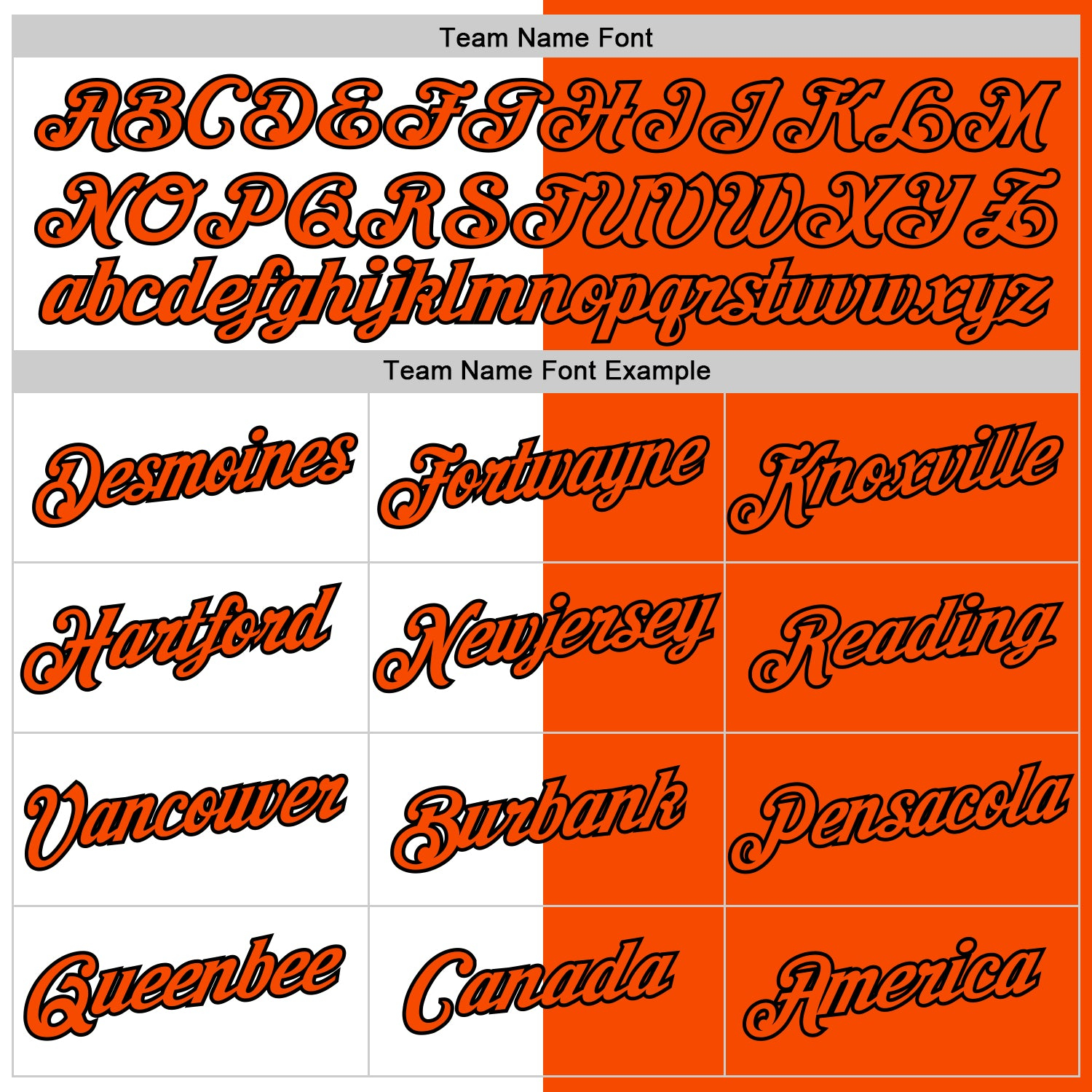 Custom Orange White-Black Split Fashion Performance T-Shirt