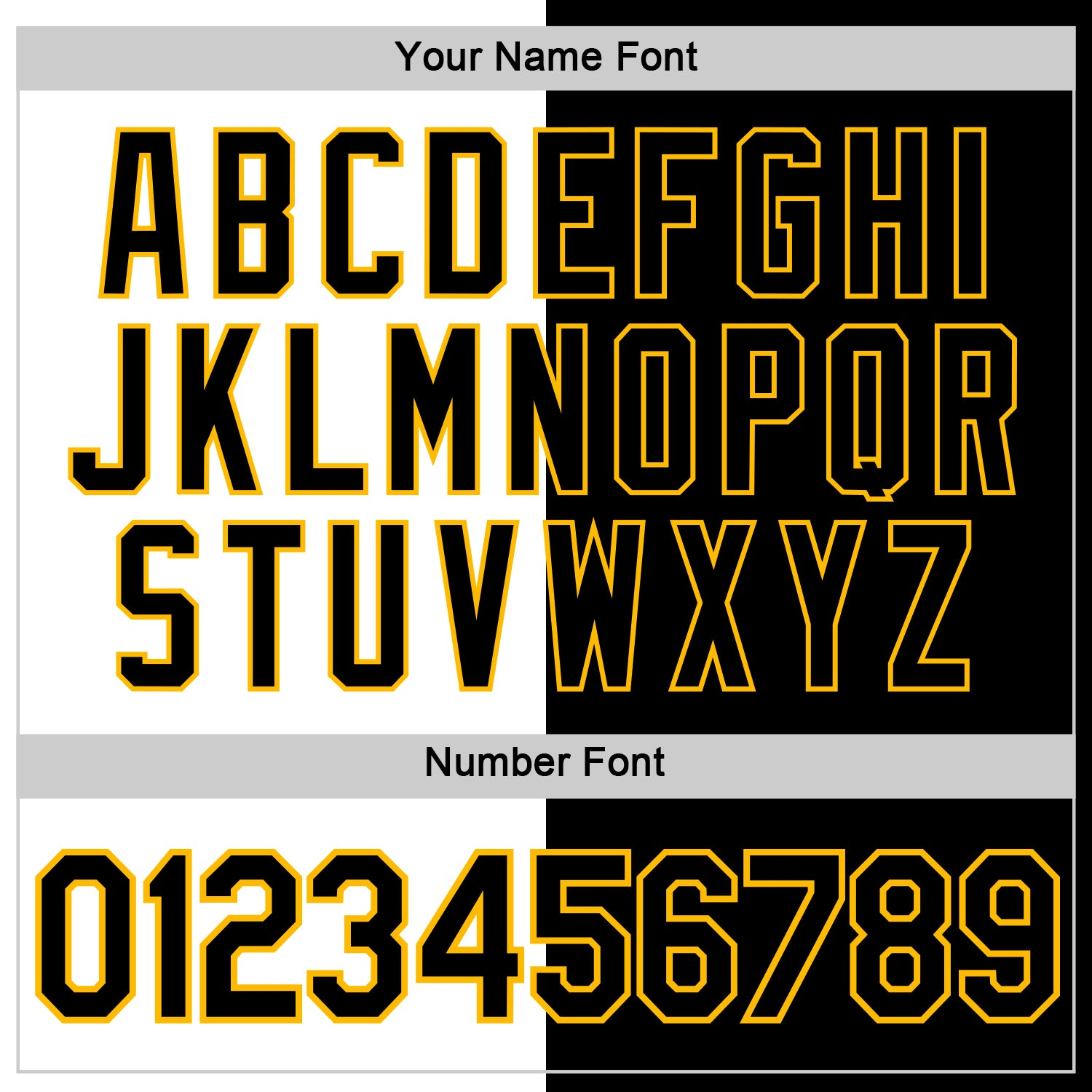 Custom Black White-Gold Split Fashion Performance T-Shirt