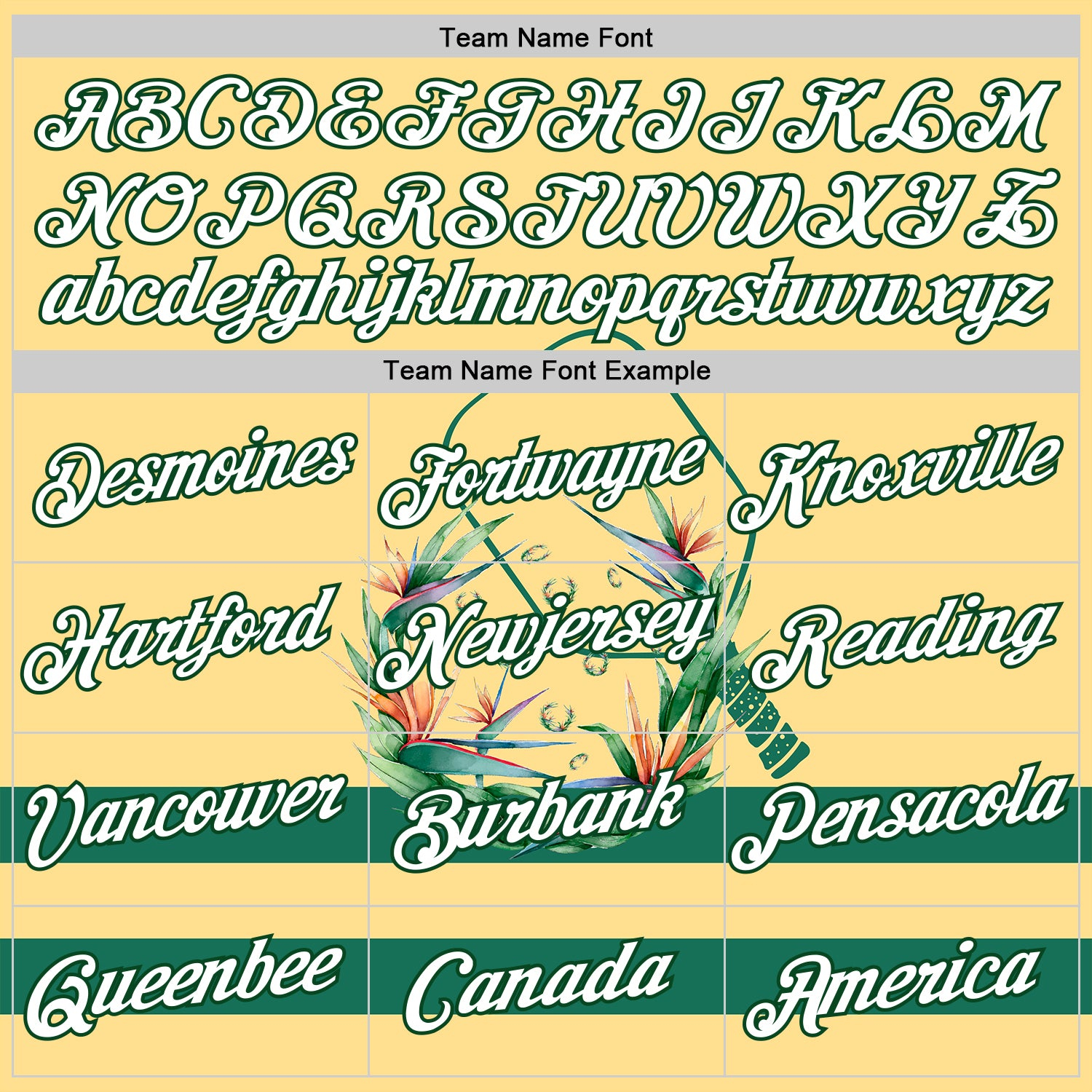 Custom Yellow White-Green 3D Pickleball Paddles Balls Floral Performance T-Shirt