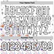 Custom White Black 3D Pickleball Paddles Balls Floral Performance T-Shirt