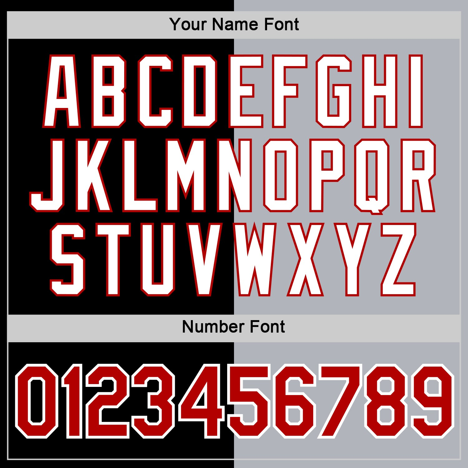 Custom Black Red-Gray Split Fashion Performance T-Shirt