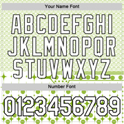 Custom Green White-Black 3D Pickleball Paddles Balls Performance T-Shirt