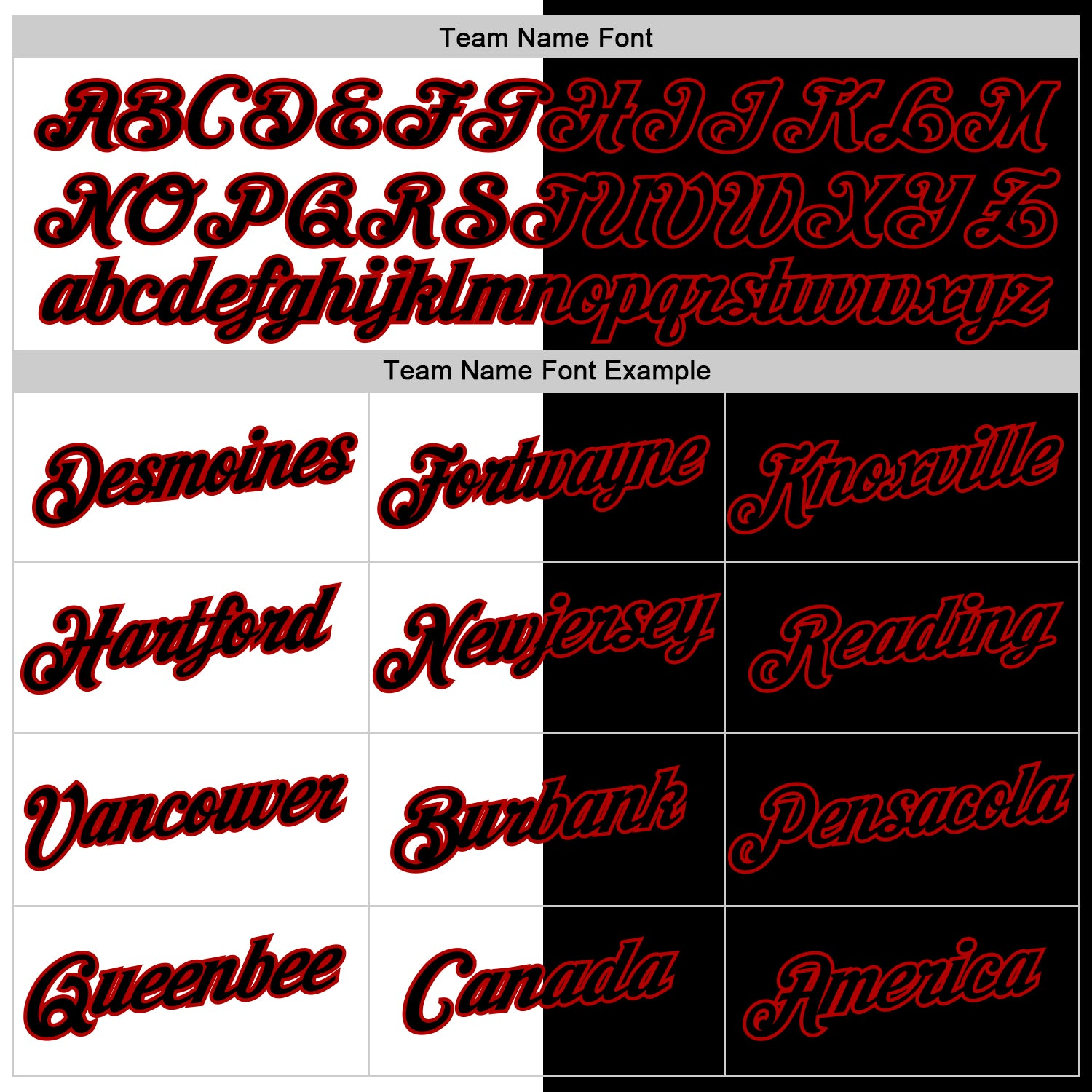 Custom Black White-Red Split Fashion Performance T-Shirt