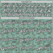 Custom Green White-Black 3D Pickleball Paddles Balls Tropical Palm Trees Performance T-Shirt