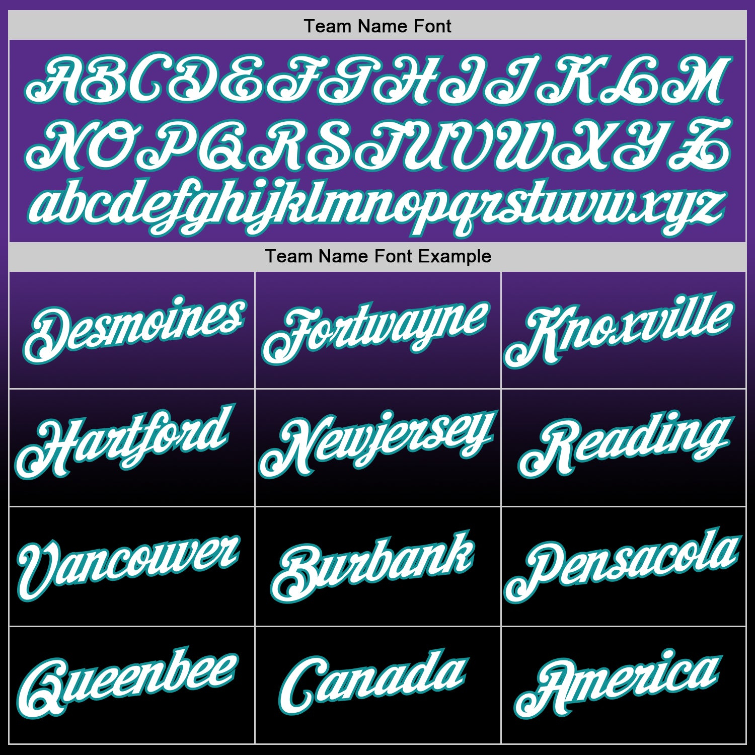 Custom Purple Black-Teal Fade Fashion Performance T-Shirt