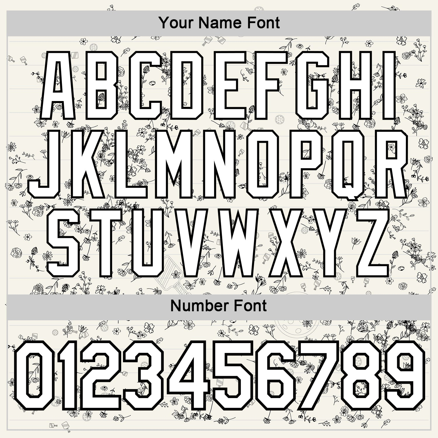 Custom Cream White-Black 3D Pickleball Paddles Balls Floral Performance T-Shirt