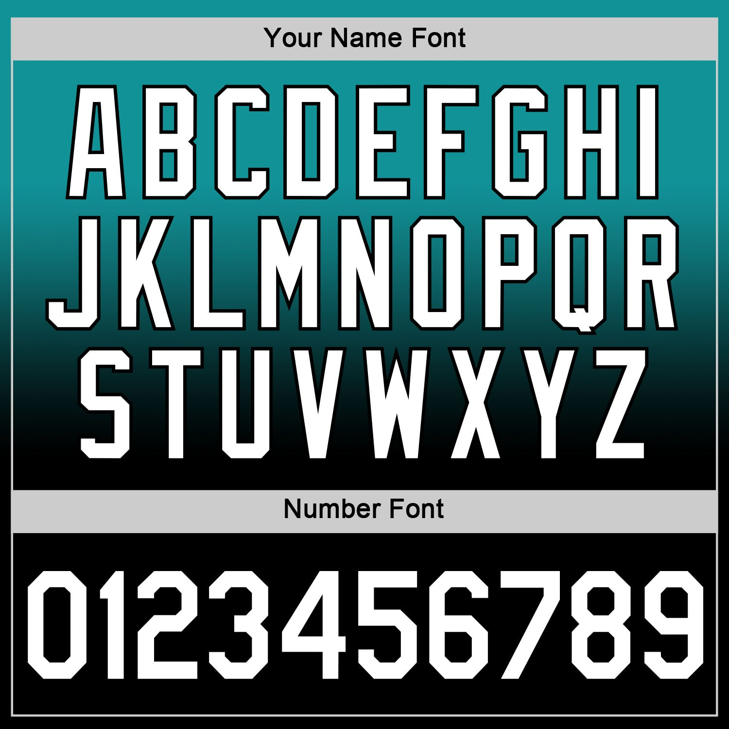 Custom Teal White-Black Fade Fashion Performance T-Shirt