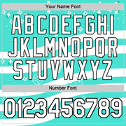 Custom Green White-Black 3D Pickleball Paddles Balls Floral Performance T-Shirt