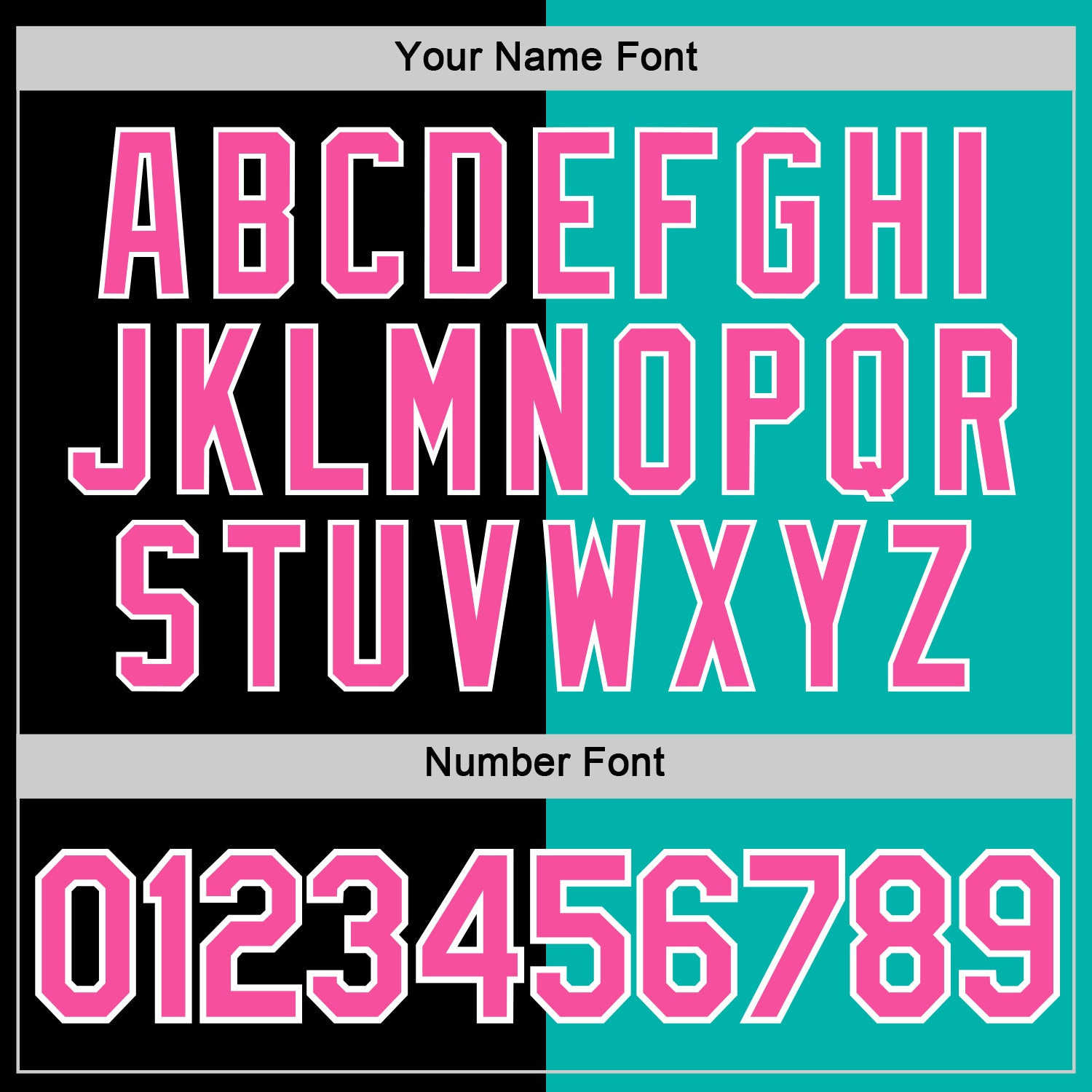 Custom Black Pink-Aqua Split Fashion Performance T-Shirt