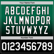 Custom Kelly Green White-Black Fade Fashion Performance T-Shirt