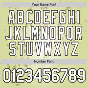 Custom Green White-Black 3D Pickleball Paddles Balls Floral Performance T-Shirt