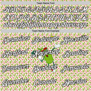 Custom White Black 3D Pickleball Paddles Balls Cactus Performance T-Shirt