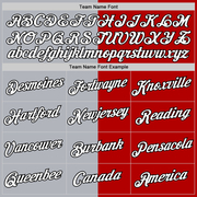 Custom Red Black-Gray Split Fashion Performance T-Shirt