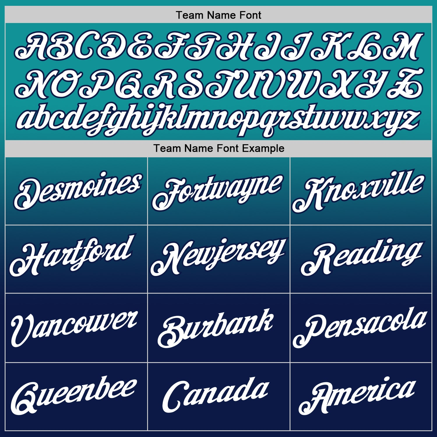 Custom Teal White-Navy Fade Fashion Performance T-Shirt