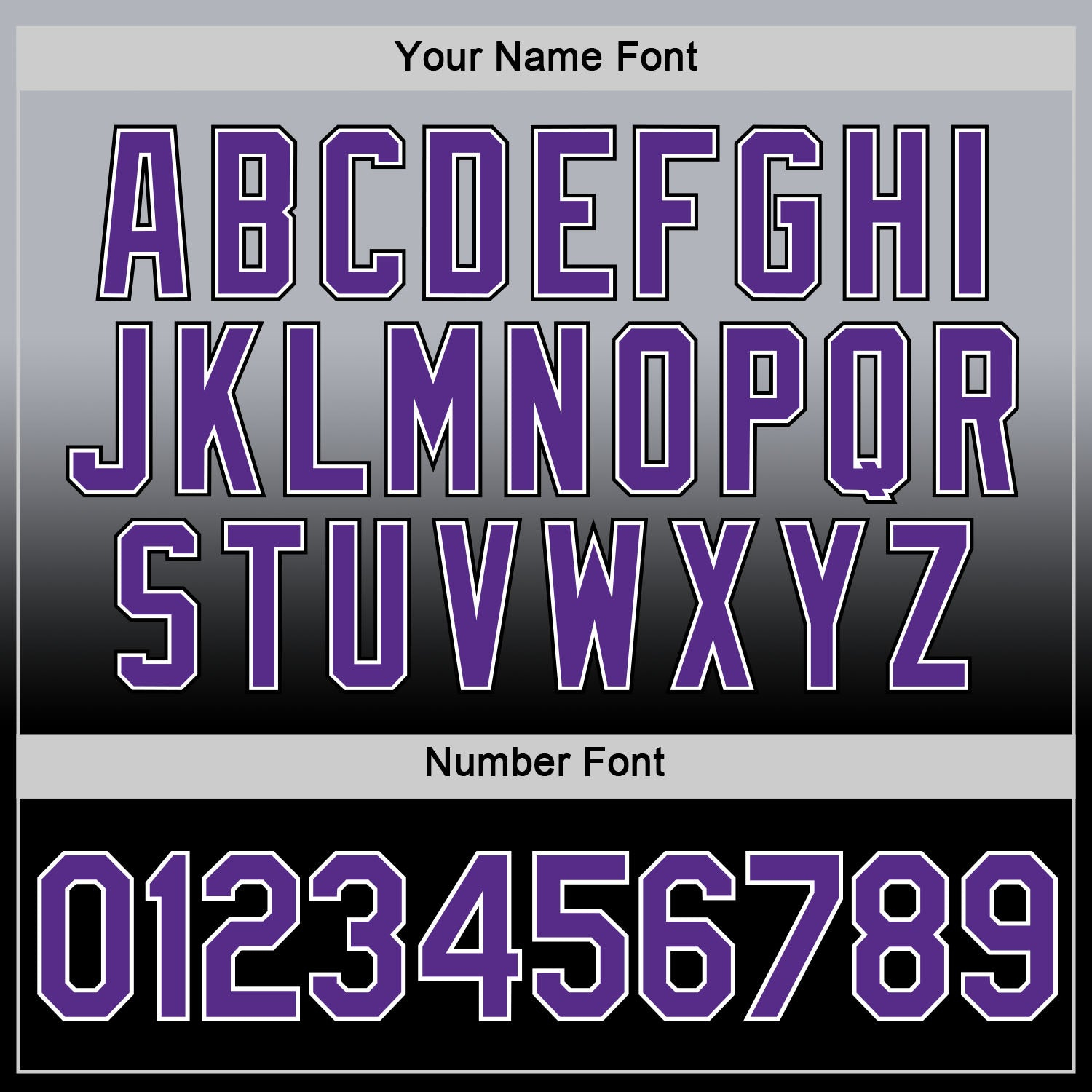 Custom Gray Purple-Black Fade Fashion Performance T-Shirt