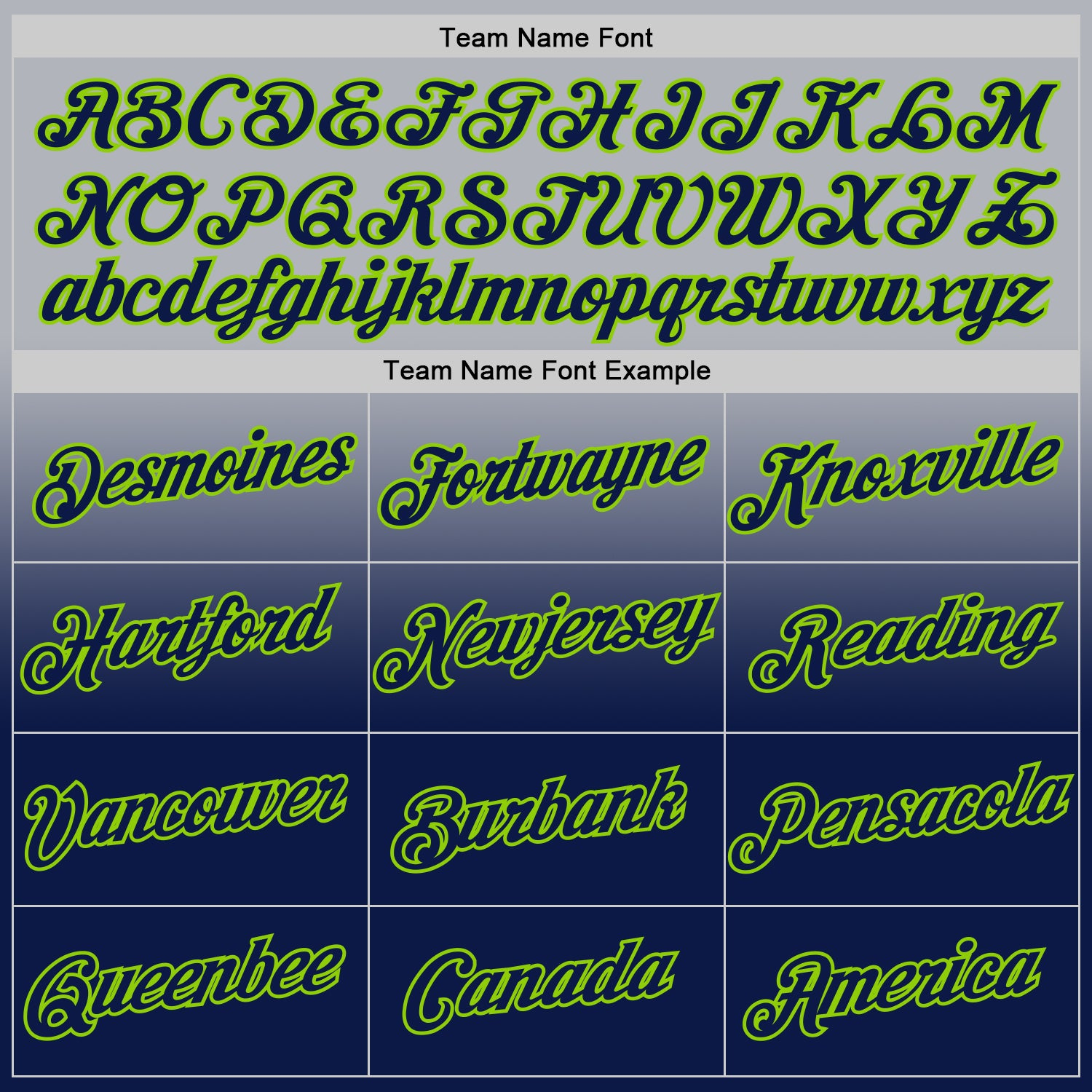 Custom Gray Neon Green-Navy Fade Fashion Performance T-Shirt