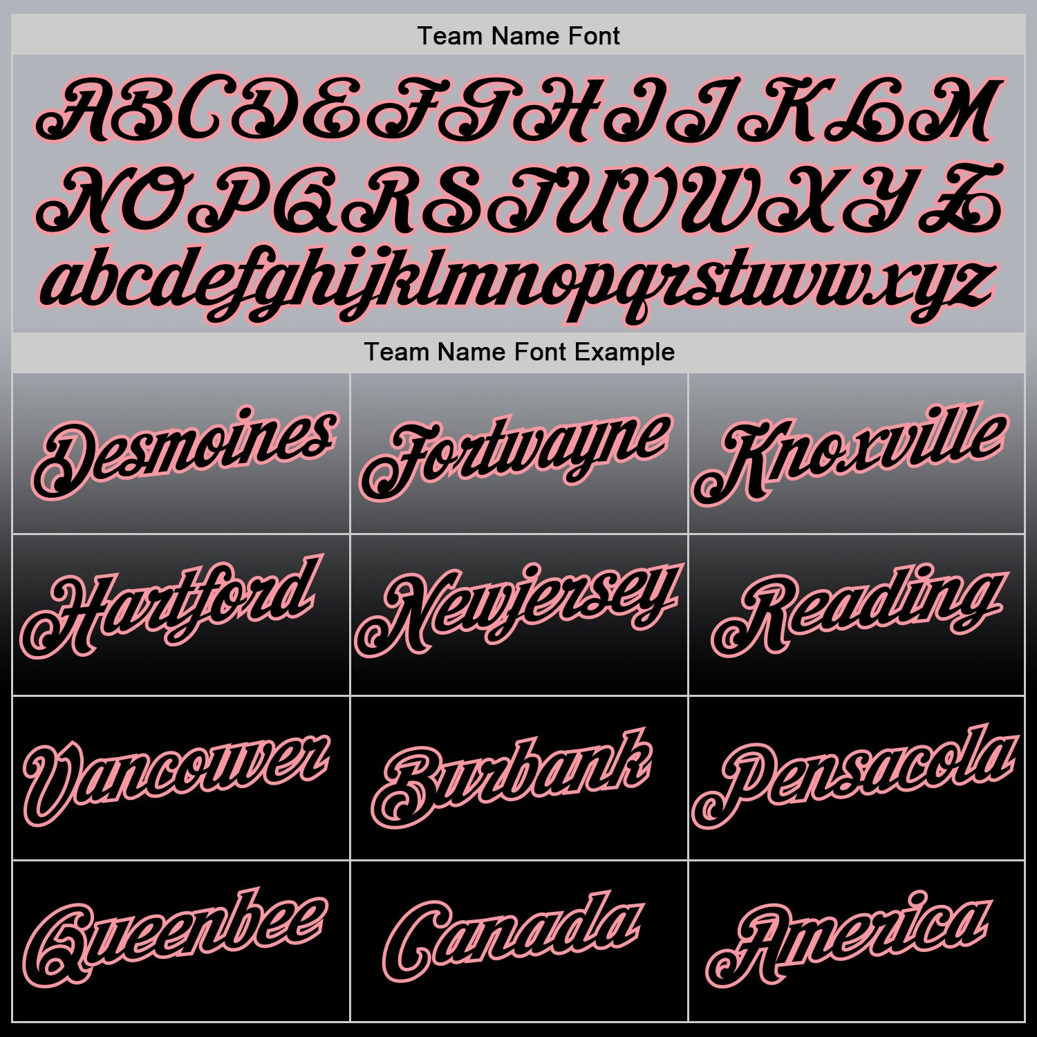 Custom Gray Black-Medium Pink Fade Fashion Performance T-Shirt