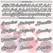 Custom White Black 3D Pickleball Paddles Balls Floral Performance T-Shirt