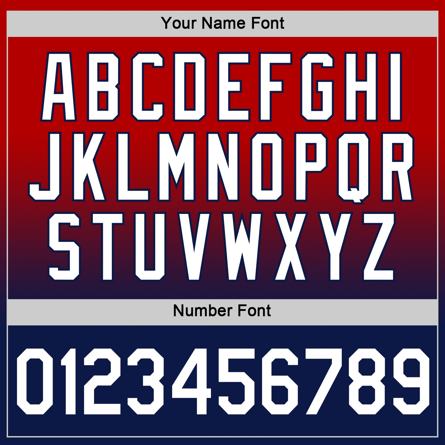 Custom Red White-Navy Fade Fashion Performance T-Shirt