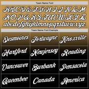 Custom Old Gold White-Black Fade Fashion Performance T-Shirt