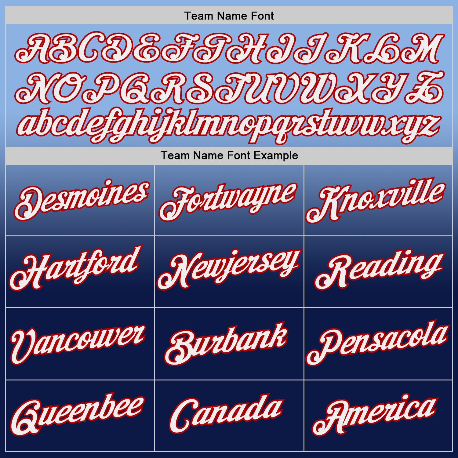 Custom Light Blue Navy-Red Fade Fashion Performance T-Shirt