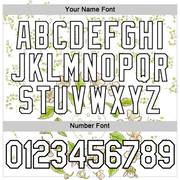 Custom White Black 3D Pickleball Balls Performance T-Shirt