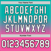 Custom Aqua Pink-Black Fade Fashion Performance T-Shirt