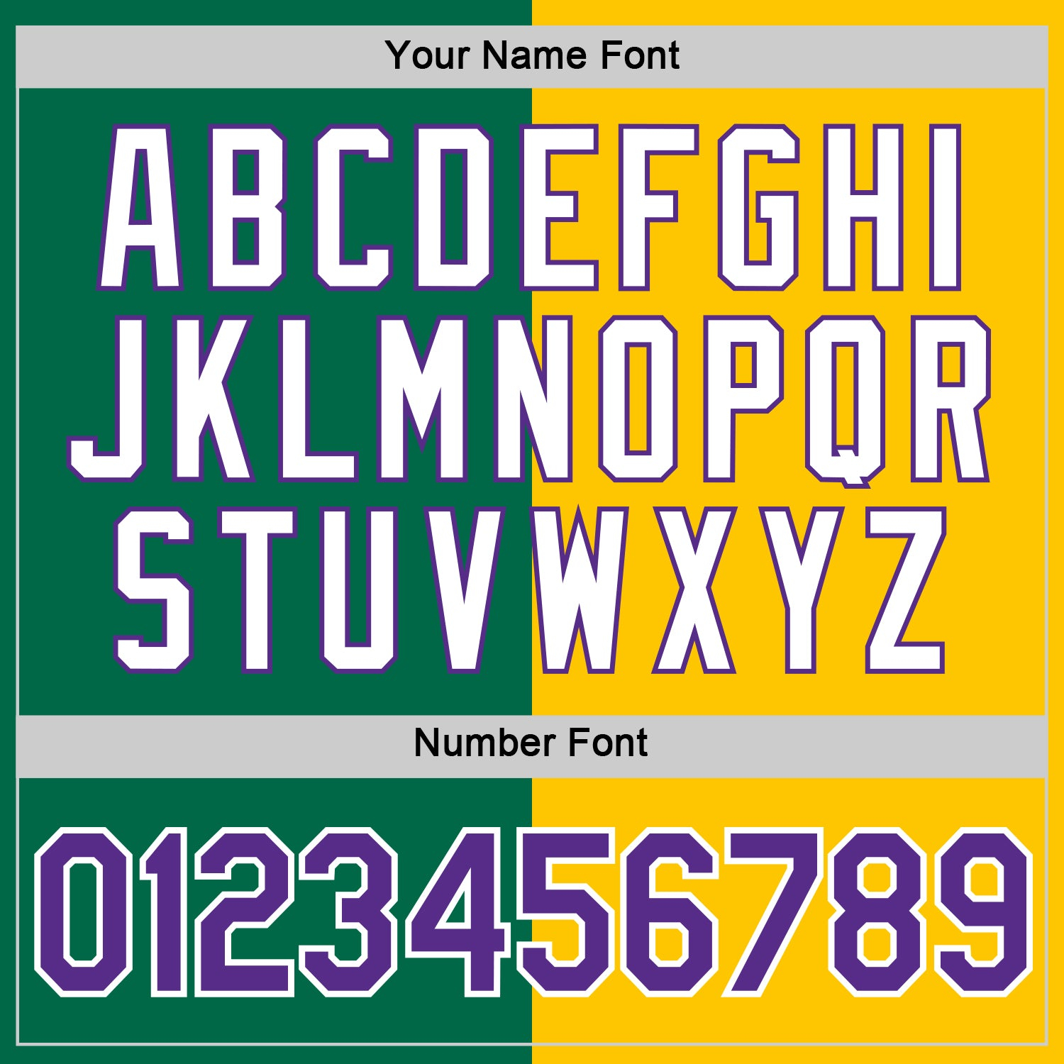 Custom Kelly Green Purple-Yellow Split Fashion Performance T-Shirt