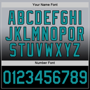 Custom Gray Teal-Black Fade Fashion Performance T-Shirt