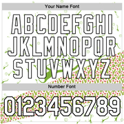 Custom White Black 3D Pickleball Paddles Balls Cactus Performance T-Shirt