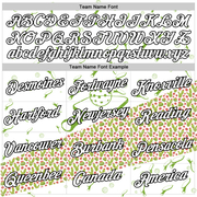 Custom White Black 3D Pickleball Paddles Balls Cactus Performance T-Shirt