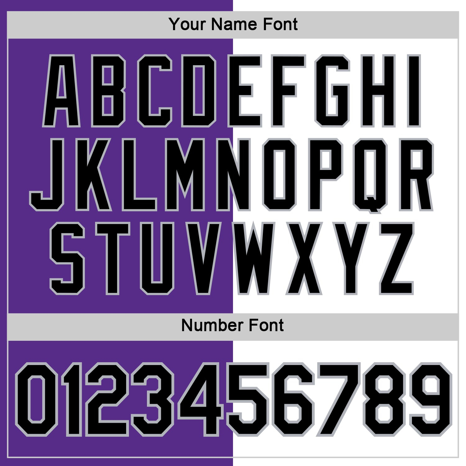 Custom Purple Black-Gray Split Fashion Performance T-Shirt