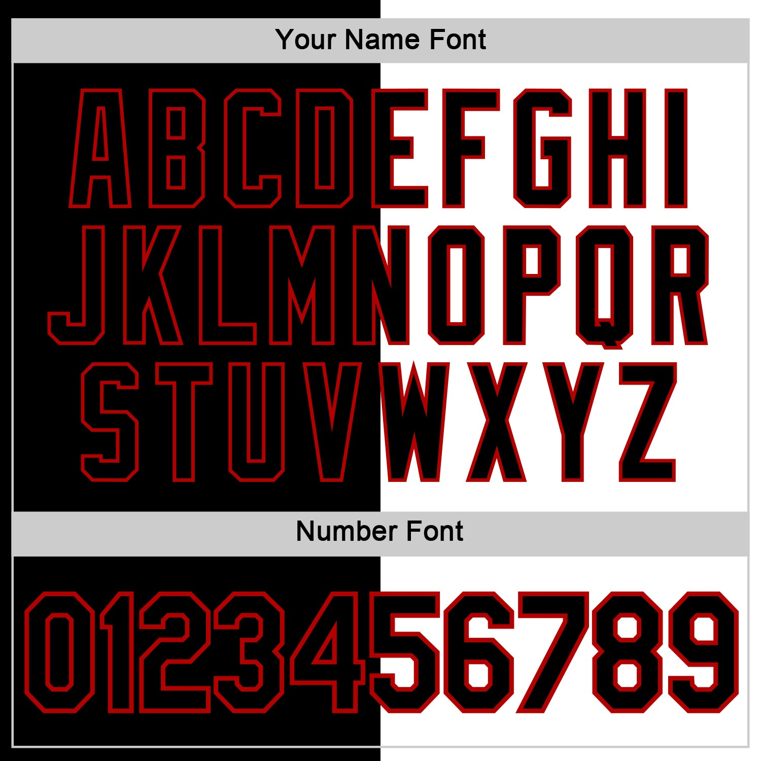 Custom Black White-Red Split Fashion Performance T-Shirt