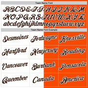 Custom Orange Brown-White Split Fashion Performance T-Shirt