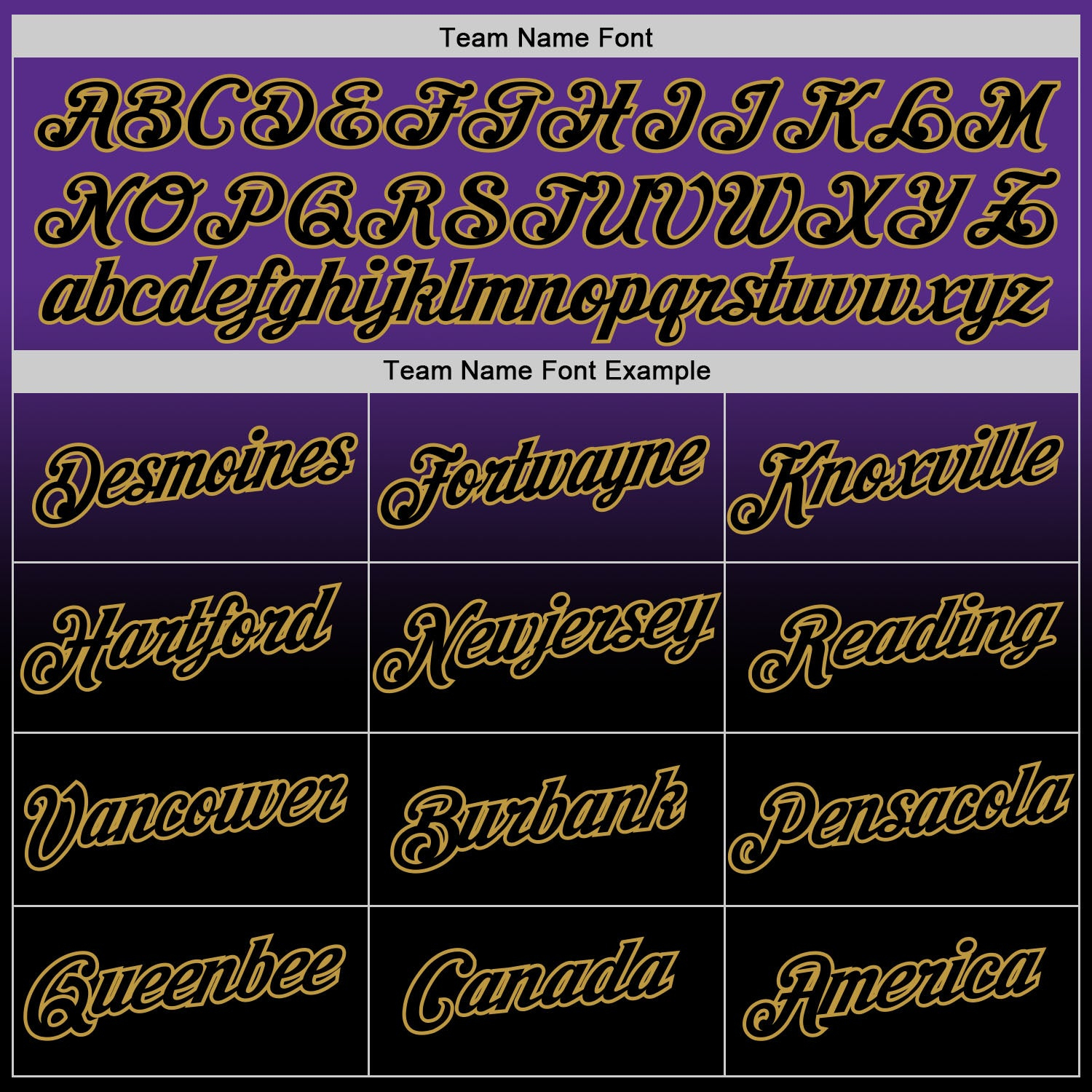 Custom Purple Black-Old Gold Fade Fashion Performance T-Shirt