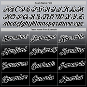 Custom Gray Black-White Fade Fashion Performance T-Shirt