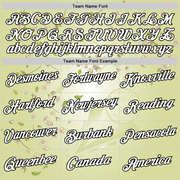 Custom Green White-Black 3D Pickleball Paddles Balls Floral Performance T-Shirt